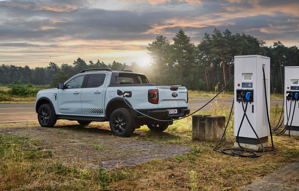 Noul Ford Ranger PHEV: autonomie electrică de peste 45 de kilometri - Poza 6