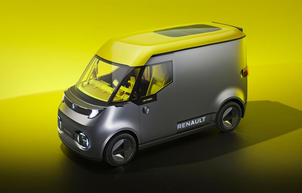 Renault prezintă noul concept Estafette, o utilitară de oraș dezvoltată împreună cu Volvo - Poza 2