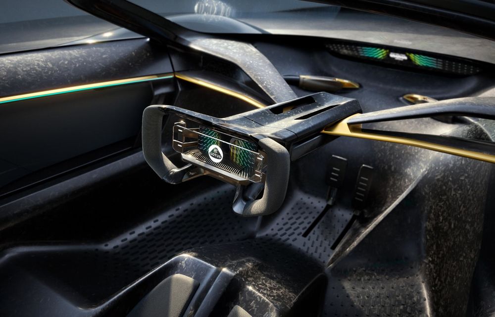 Acesta este noul concept Lotus Theory 1: motor electric de 1000 CP și poziție centrală pentru șofer - Poza 13