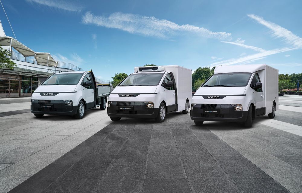 Acesta este noul Iveco eMoovy: utilitară electrică bazată pe Hyundai Staria - Poza 3