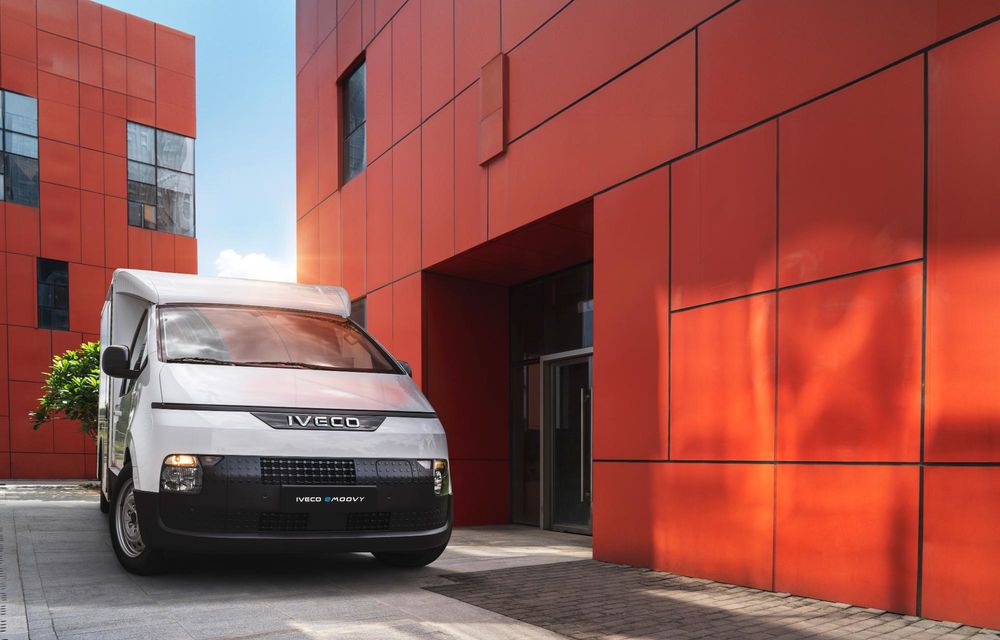 Acesta este noul Iveco eMoovy: utilitară electrică bazată pe Hyundai Staria - Poza 8