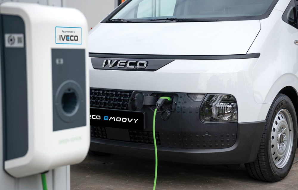 Acesta este noul Iveco eMoovy: utilitară electrică bazată pe Hyundai Staria - Poza 20