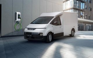 Acesta este noul Iveco eMoovy: utilitară electrică bazată pe Hyundai Staria