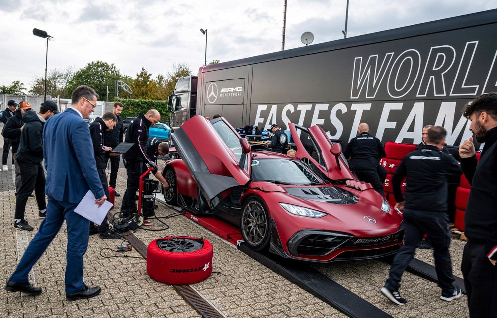 Moment istoric: Mercedes-AMG One bate propriul său record pe Nurburgring - Poza 10