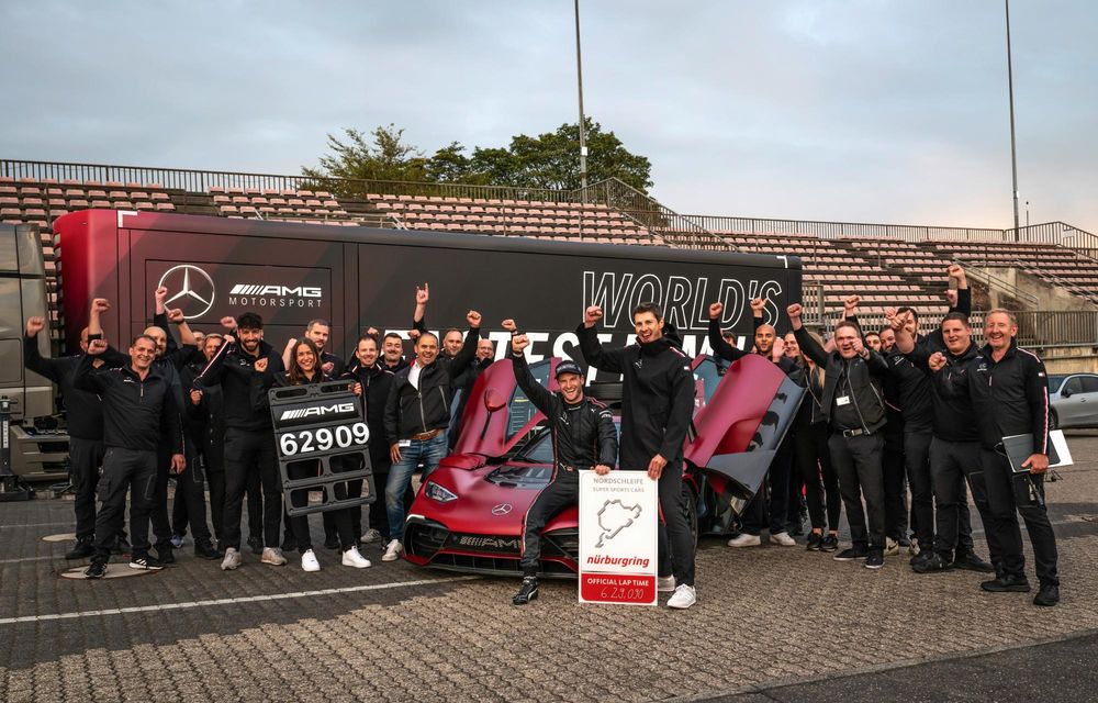 Moment istoric: Mercedes-AMG One bate propriul său record pe Nurburgring - Poza 16