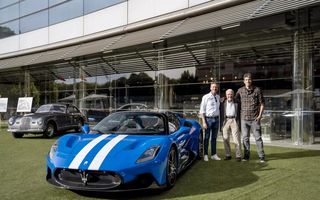 Maserati: ediție unicat MC20, dedicată familiei Maserati