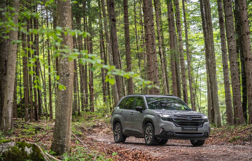 Noul Subaru Forester a ajuns în Europa: din cauza normelor de emisii, motorul oferă 136 CP - Poza 2