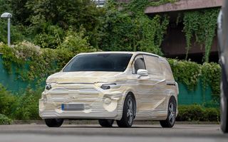 Mercedes-Benz: primele imagini cu noile utilitare electrice, bazate pe arhitectura VAN.EA