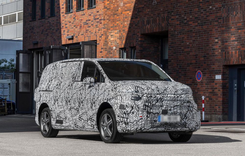 Mercedes-Benz: primele imagini cu noile utilitare electrice, bazate pe arhitectura VAN.EA - Poza 2