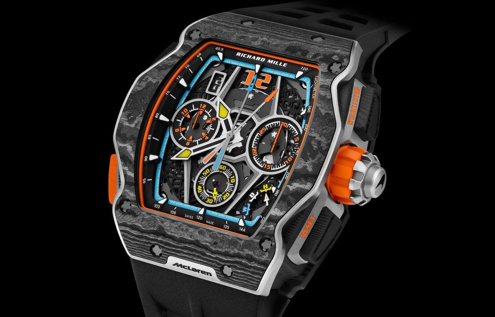 Noul McLaren W1 primește un ceas dedicat de la Richard Mille: vor exista 500 de exemplare - Poza 1