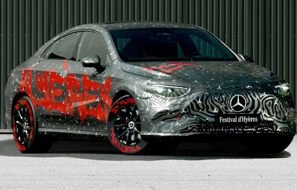 Primele imagini cu viitorul Mercedes-Benz Clasa CLA electric: lansare în 2025 - Poza 1