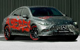 Primele imagini cu viitorul Mercedes-Benz Clasa CLA electric: lansare în 2025