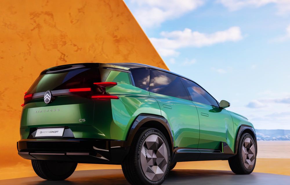 Noul concept Citroen C5 Aircross anunță viitoarea generație a SUV-ului electrificat - Poza 10