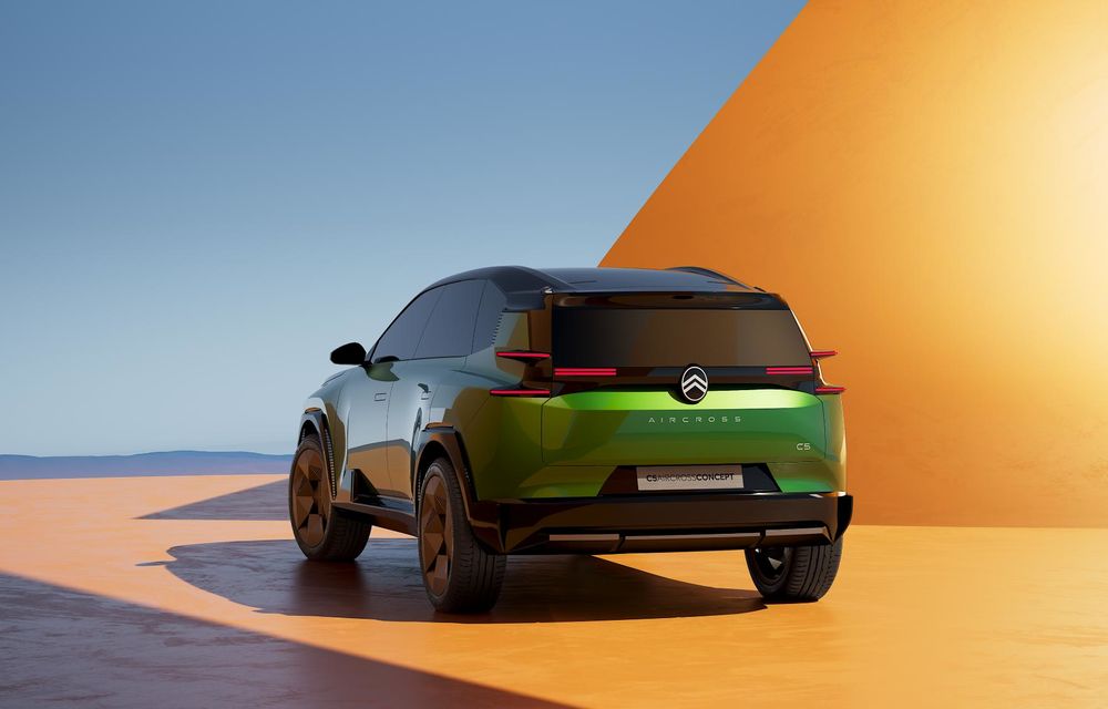 Noul concept Citroen C5 Aircross anunță viitoarea generație a SUV-ului electrificat - Poza 12