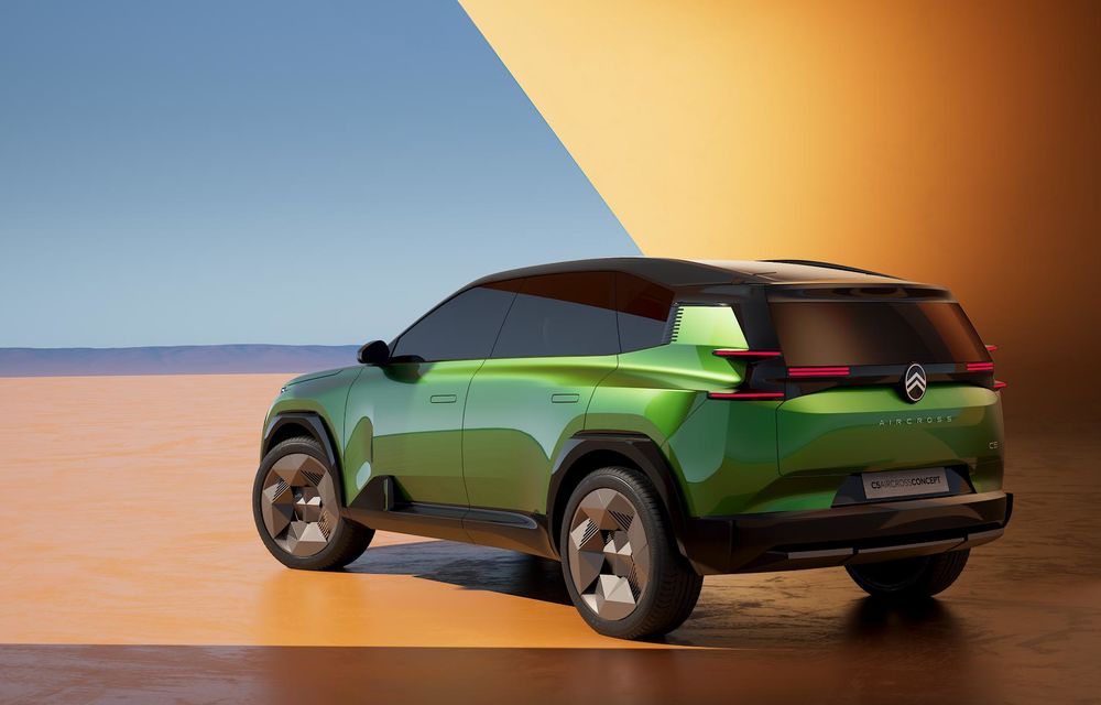 Noul concept Citroen C5 Aircross anunță viitoarea generație a SUV-ului electrificat - Poza 13