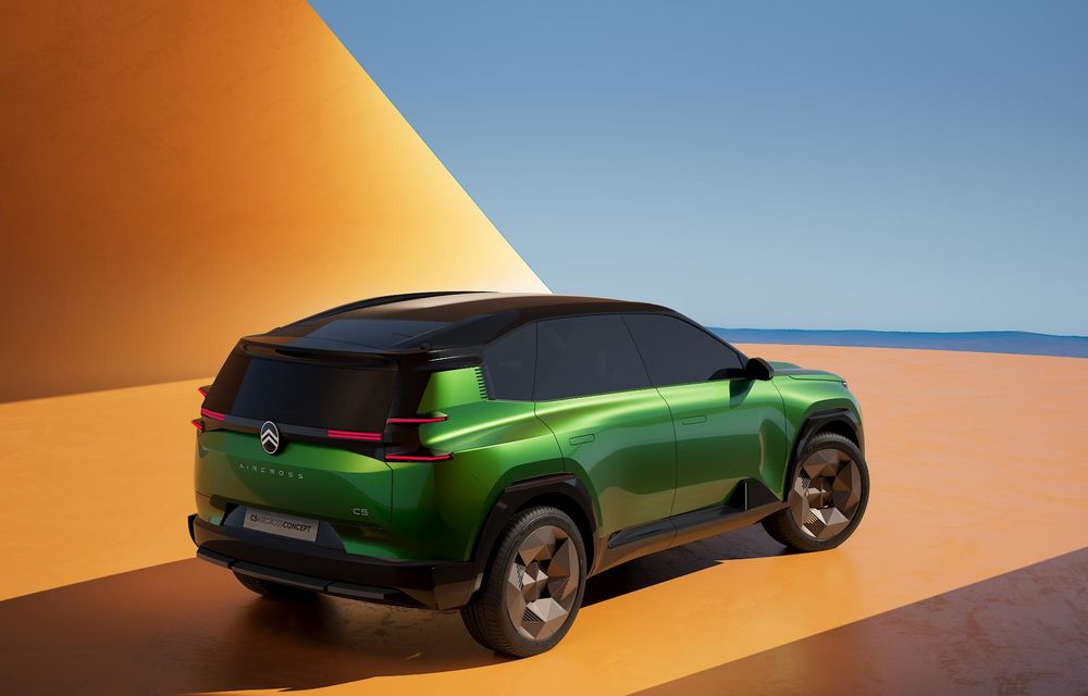 Noul concept Citroen C5 Aircross anunță viitoarea generație a SUV-ului electrificat - Poza 14