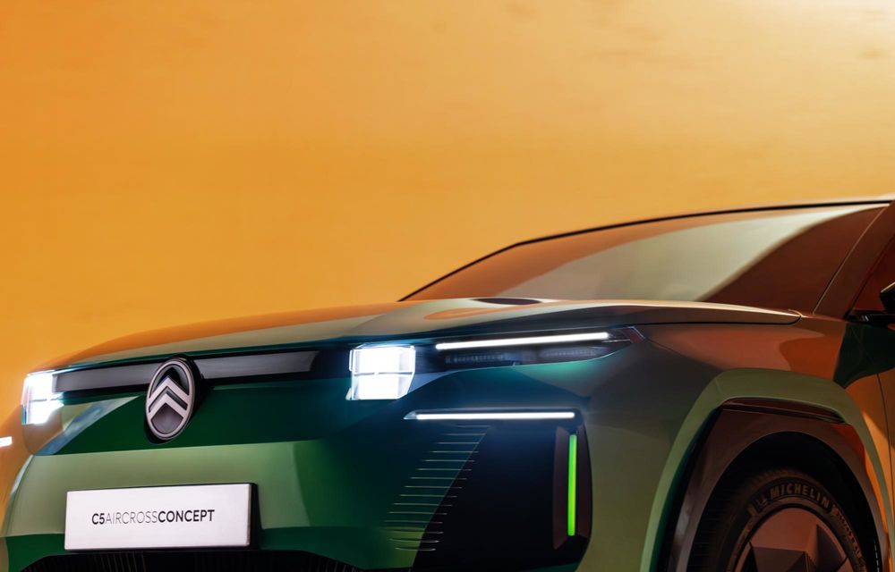 Noul concept Citroen C5 Aircross anunță viitoarea generație a SUV-ului electrificat - Poza 17