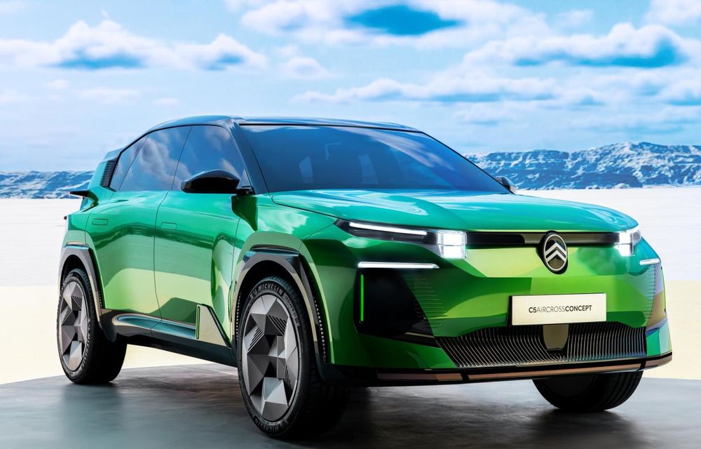 Noul concept Citroen C5 Aircross anunță viitoarea generație a SUV-ului electrificat - Poza 1