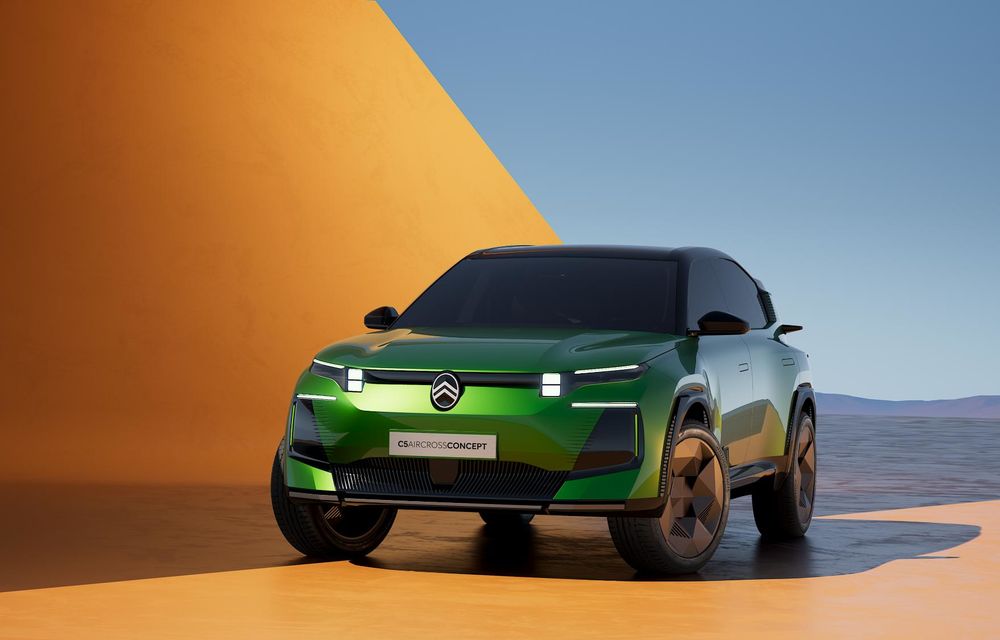 Noul concept Citroen C5 Aircross anunță viitoarea generație a SUV-ului electrificat - Poza 2