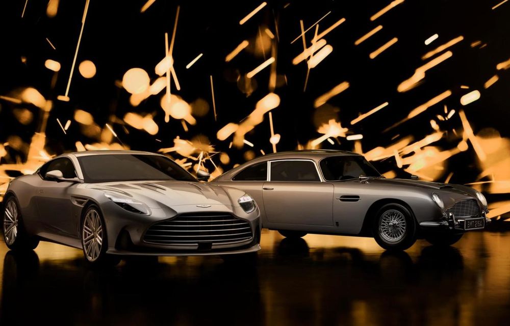 Mașinile lui James Bond: DB12 Goldfinger Edition comemorează 60 de ani de la filmul Goldfinger - Poza 1