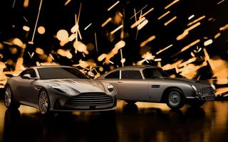 Mașinile lui James Bond: DB12 Goldfinger Edition comemorează 60 de ani de la filmul Goldfinger