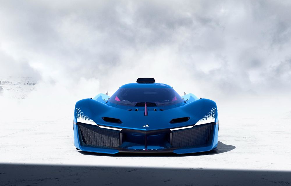 Noul concept Alpine Alpenglow Hy6: supercar cu motor V6 alimentat cu hidrogen - Poza 5