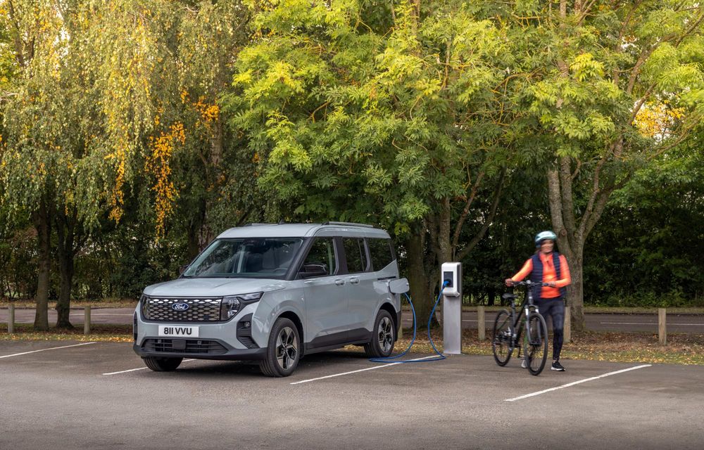 Ford va deschide comenzile pentru noul E-Tourneo Courier în noiembrie. Start de la 21.750 euro în România - Poza 11