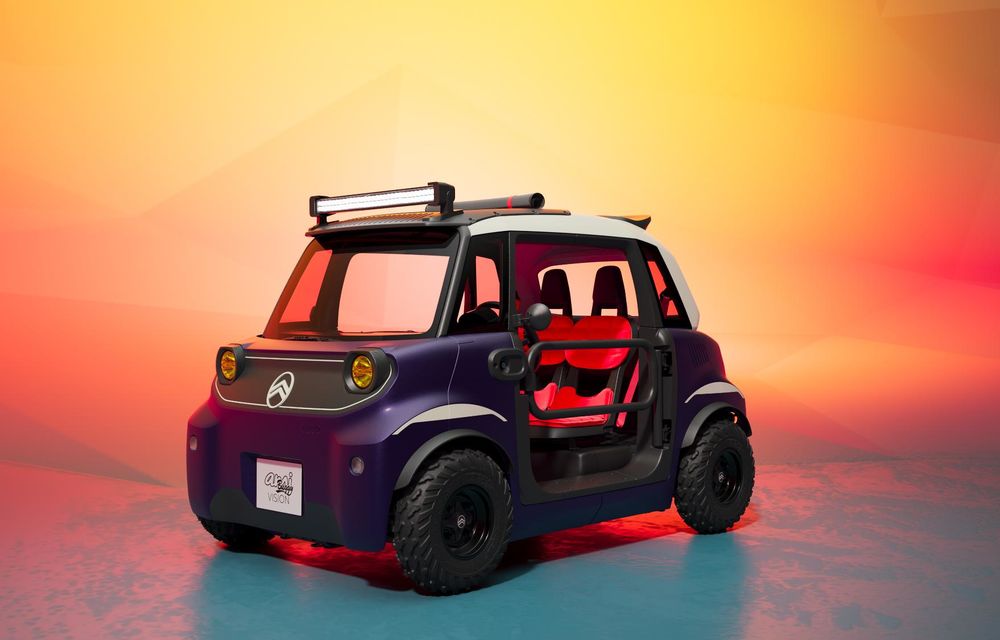 Citroen Ami, transformat într-un buggy de plajă electric - Poza 4