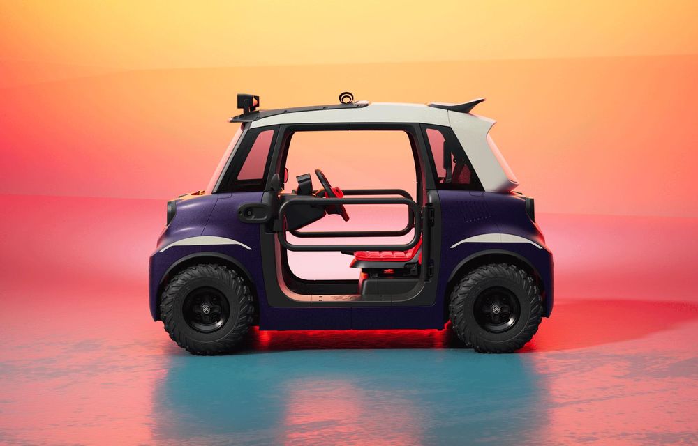 Citroen Ami, transformat într-un buggy de plajă electric - Poza 7