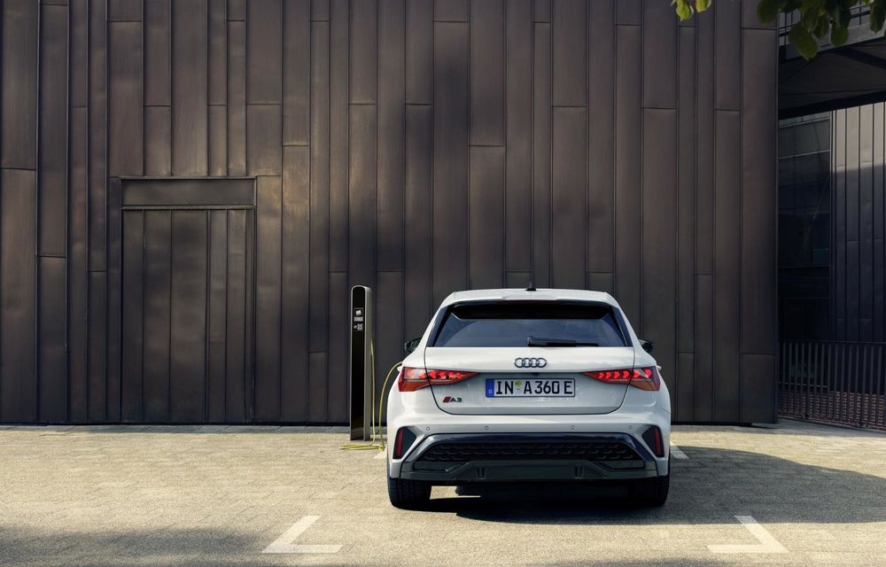 Noul Audi A3 primește versiune hibridă: autonomie electrică de 143 km - Poza 6