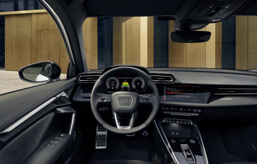 Noul Audi A3 primește versiune hibridă: autonomie electrică de 143 km - Poza 8