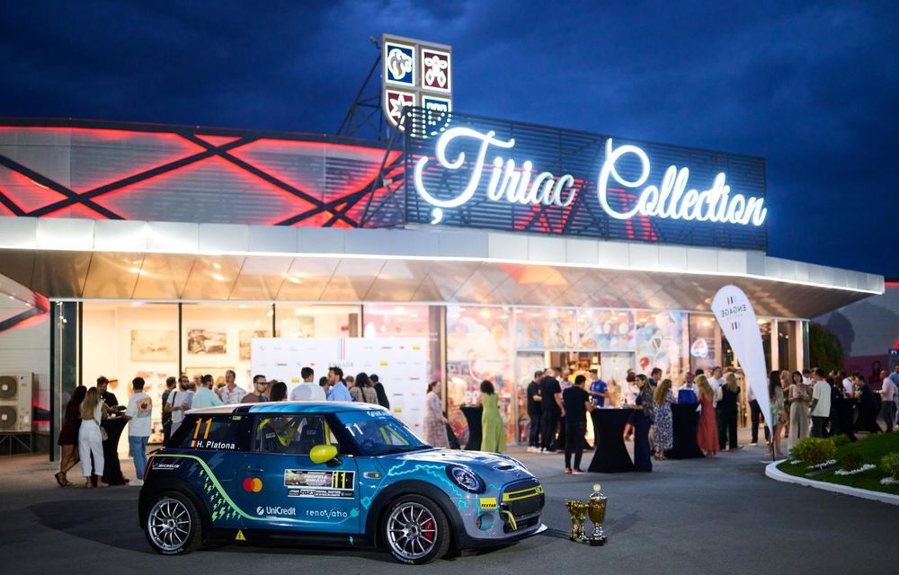 Primul Mini Cooper electric de curse, dezvoltat în România, expus la Galeria Țiriac - Poza 1