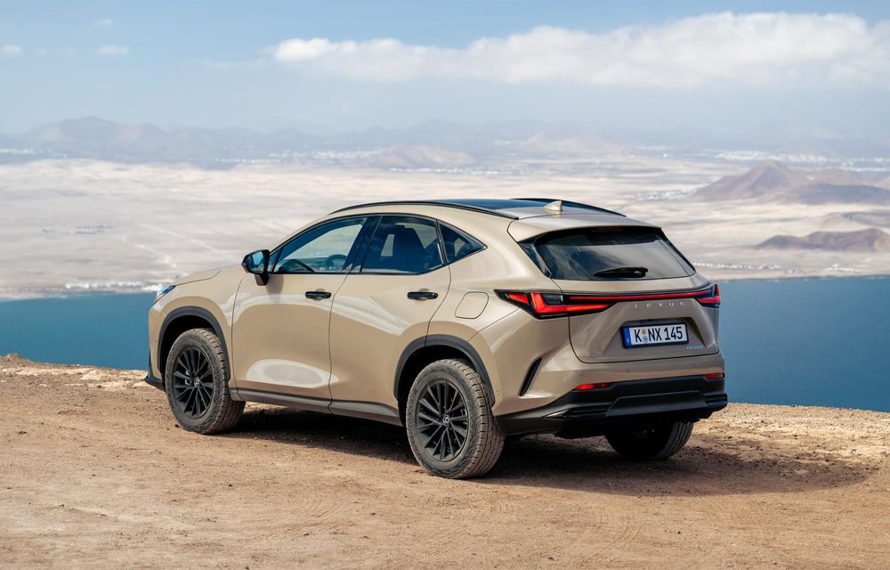 Noul Lexus NX Overtrail: versiune de teren cu suspensie înălțată - Poza 68