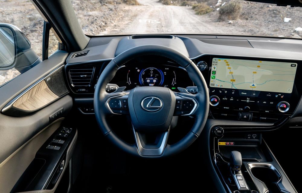 Noul Lexus NX Overtrail: versiune de teren cu suspensie înălțată - Poza 85