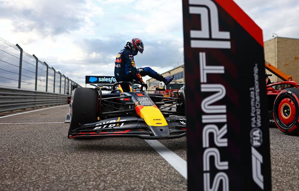 Formula 1: Max Verstappen, cel mai rapid în calificările pentru cursa de sprint din SUA - Poza 1