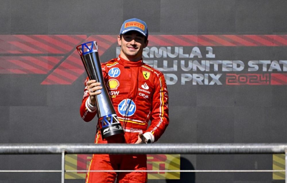 Formula 1: Charles Leclerc, victorie în SUA. Penalizare pentru Lando Norris - Poza 1