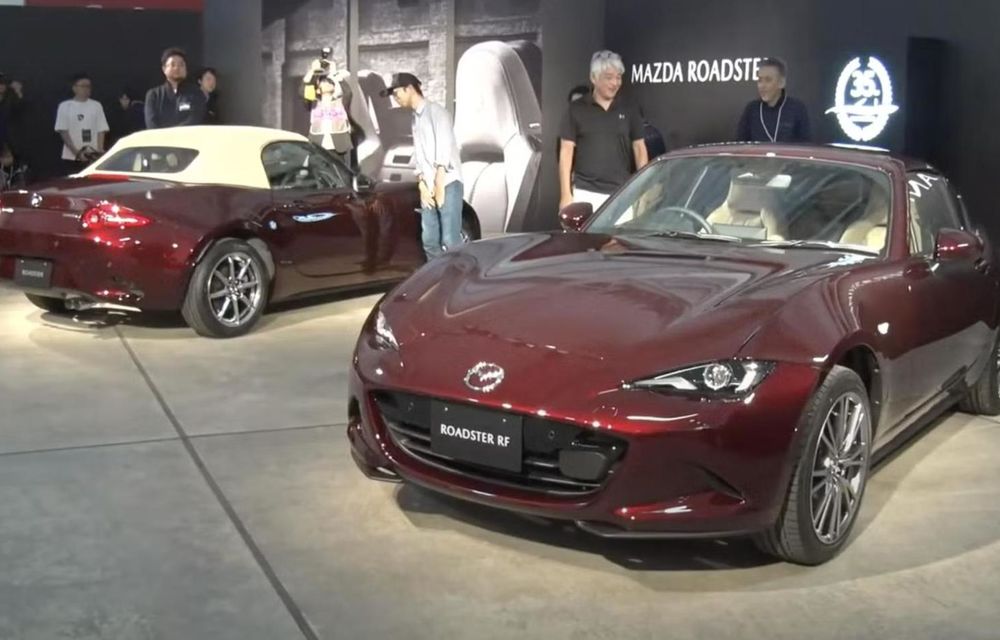 Mazda MX-5 a primit o ediție aniversară de 35 de ani - Poza 1