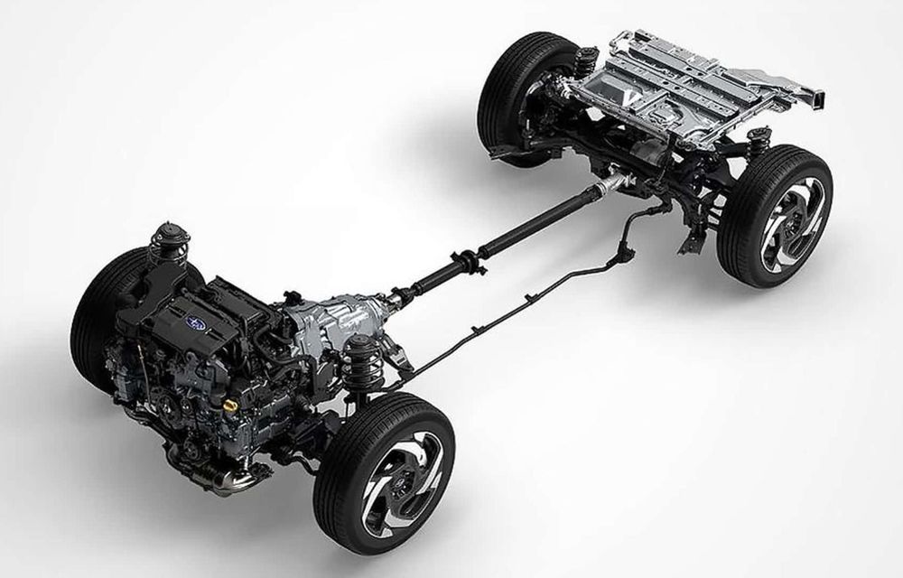 Subaru prezintă un nou sistem hibrid: autonomie de 1000 km și eficiență mărită cu 20% - Poza 2