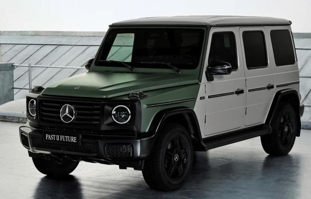 Mercedes-Benz: ediția limitată G-Class Past II Future sărbătorește 45 de ani de existență - Poza 1