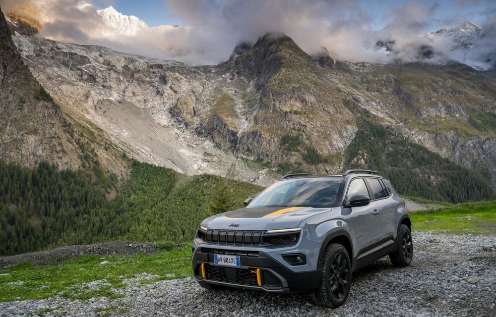 Jeep: ediție specială nouă pentru Avenger, dezvoltată în colaborare cu The North Face - Poza 2