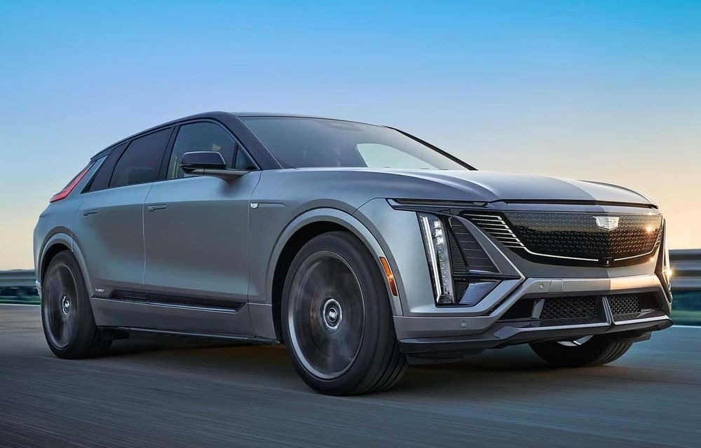 Noul Cadillac Lyriq-V, primul model electric de performanță al mărcii americane - Poza 1