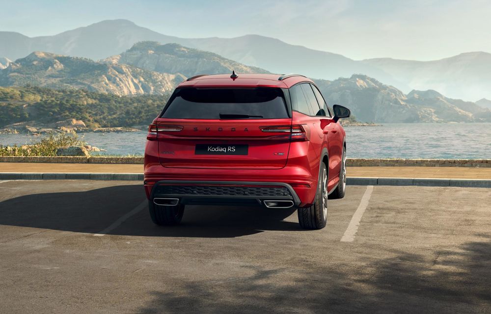 Noua Skoda Kodiaq RS: versiune de performanță cu motor de 265 CP - Poza 5