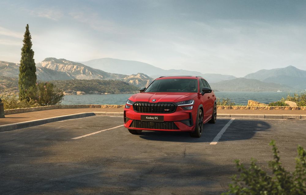 Noua Skoda Kodiaq RS: versiune de performanță cu motor de 265 CP - Poza 2