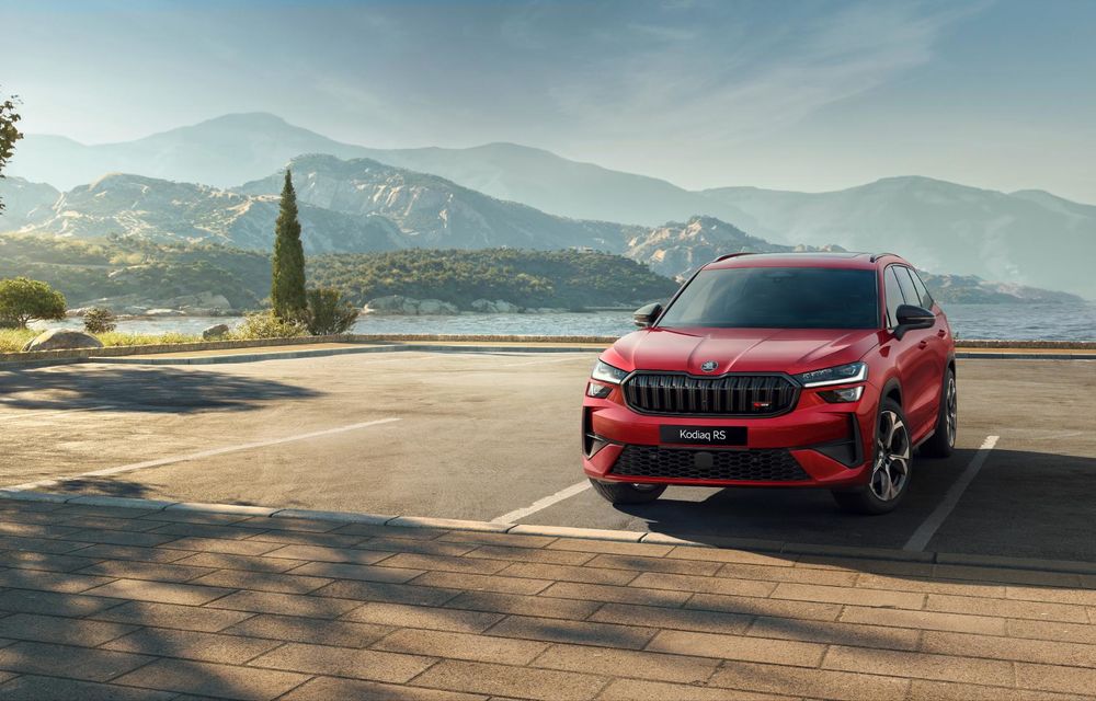 Noua Skoda Kodiaq RS: versiune de performanță cu motor de 265 CP - Poza 3