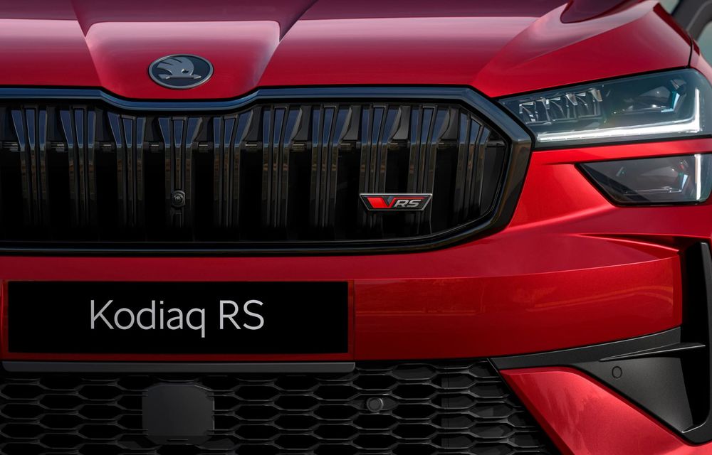 Noua Skoda Kodiaq RS: versiune de performanță cu motor de 265 CP - Poza 6