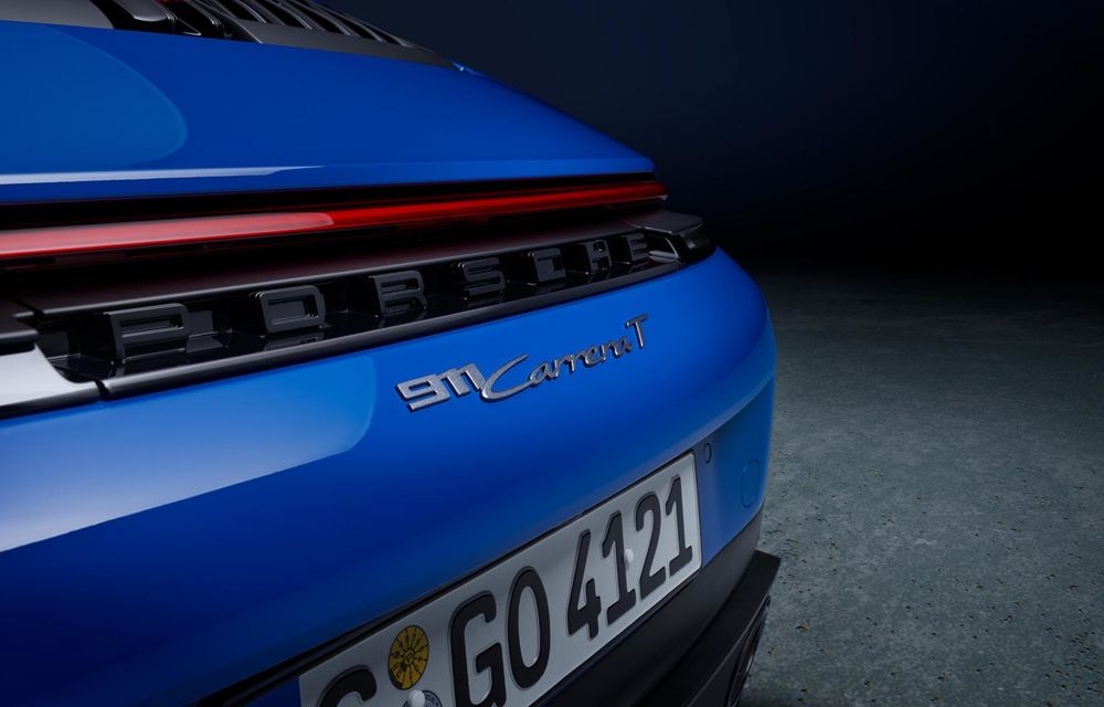 Noul Porsche 911 Carrera T facelift: exclusiv cu o cutie manuală - Poza 18