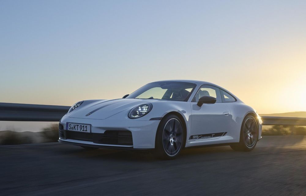 Noul Porsche 911 Carrera T facelift: exclusiv cu o cutie manuală - Poza 3