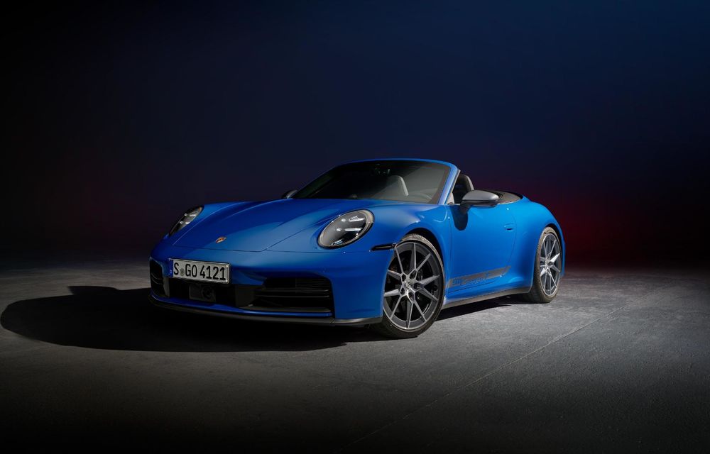 Noul Porsche 911 Carrera T facelift: exclusiv cu o cutie manuală - Poza 13