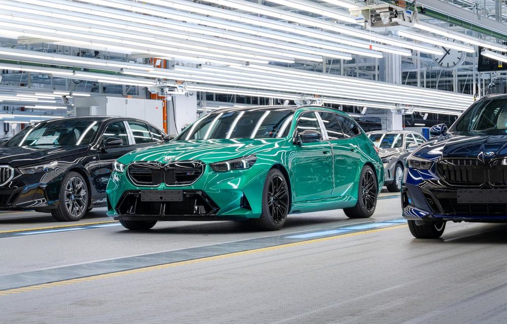 Noul BMW M5 Touring a intrat în producție. Start de la 135.000 euro în România - Poza 1