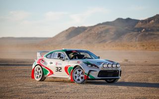 Toyota GR86, transformată în mașină de raliu. Omagiu adus succesului din WRC în anii ’90